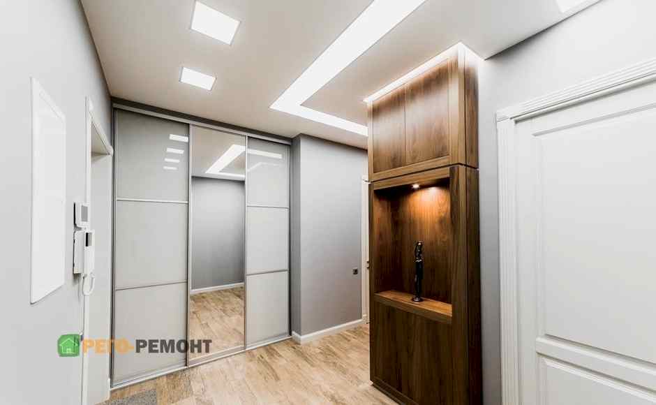 Дизайнерский ремонт в квартире: ремонт санузлов и прихожей