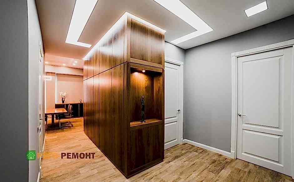 Дизайнерский ремонт в квартире: ремонт санузлов и прихожей