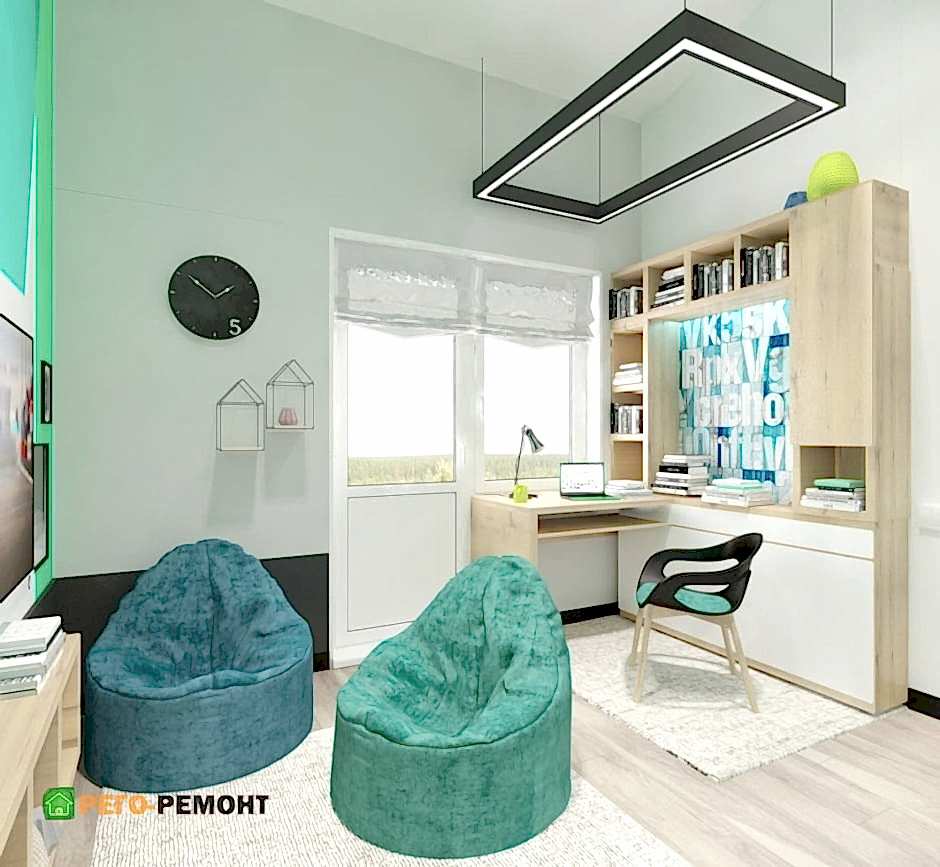 Дизайн интерьера детской комнаты