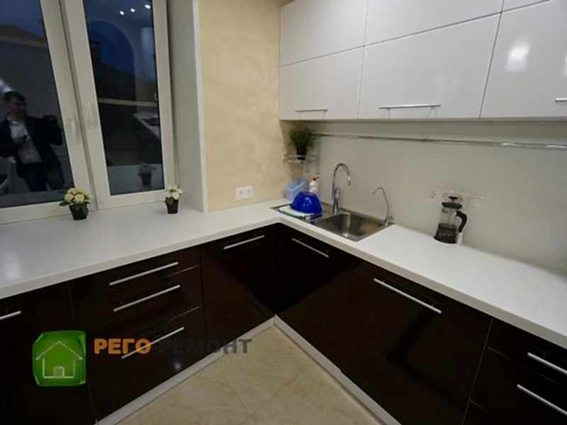 Ремонт квартир в Канске - оформление кухонного помещения.