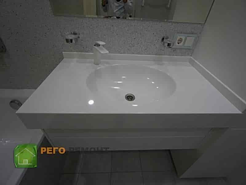 Ремонт санузла под ключ, пример работ | Рего-Ремонт Алматы. Картинка 16